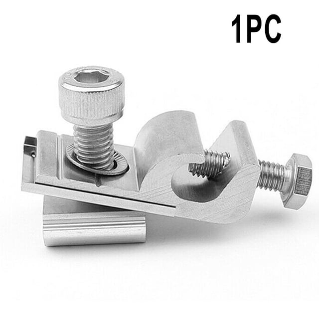 Solar Panel Mounting Bracket Fixing Clamps Ground Lugs Fasteners Photovoltaic Support For Solar System Install Accessories