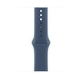 thumbnail image 3 of Open Box Apple Watch Series 10 (GPS+Cellular) 46mm Aluminum with Denim Sport Band - M/L - Silver, 3 of 5