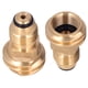 thumbnail image 1 of Adaptador de tanque de propano, manguera de conexión rápida, conector inflable de propano para exteriores VoborMX herramienta, 1 of 8