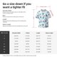 thumbnail image 5 of Balery Cool Giraffe Camisa Casual de Manga Corta con Botones para Hombre, Texturizada, Estilo Cubano, para Playa, Verano-Small, 5 of 5