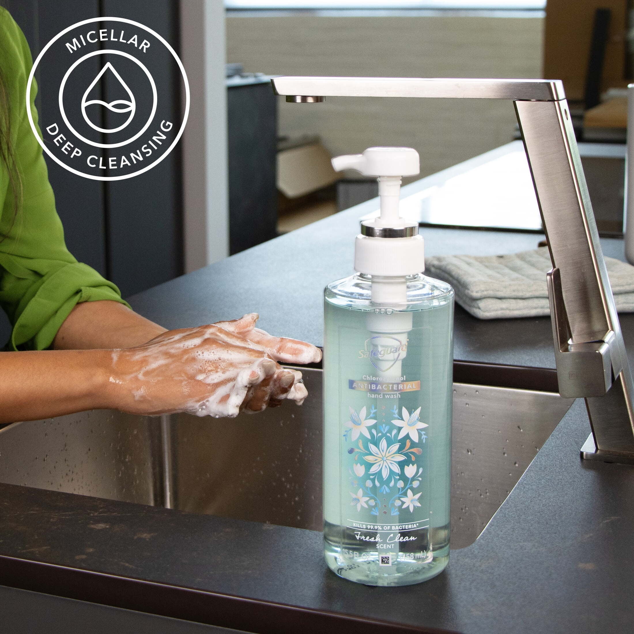 Safeguard Antibacterial Liquid Hand Soap, Fresh Clean Scent Safeguard Antibacterial Liquid Hand Soap, Fresh Clean Scent