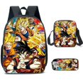 thumbnail image 1 of Dragon Ball Anime Cartoon Backpack Primary And Secondary School Students Schoolbag Shoulder Bag Backpack Pencil Bag Three-Piece Set, 1 of 2