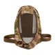 thumbnail image 1 of Máscara de malla de acero de cara completa para esgrima y juegos de guerra Equipo de protección de malla de acero transpirable para paintball Máscara de seguridad de cobertura completa, 1 of 8