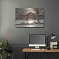 thumbnail image 5 of Luxe Metal Art 'Snowy Vermont Barn' by Lori Deiter, Metal Wall Art, 36"x24", 5 of 9