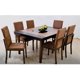 thumbnail image 1 of Comedor Kessa Muebles  San Carlos 6 sillas Café, 1 of 1