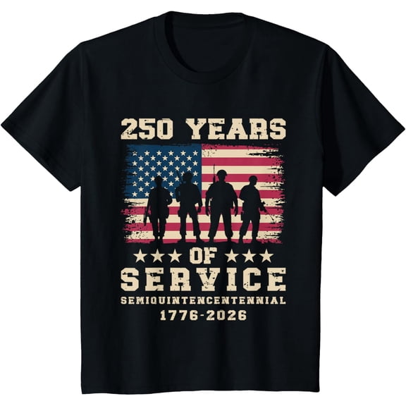 250 Years America Anniversary 250th Independence Day T-Shirt