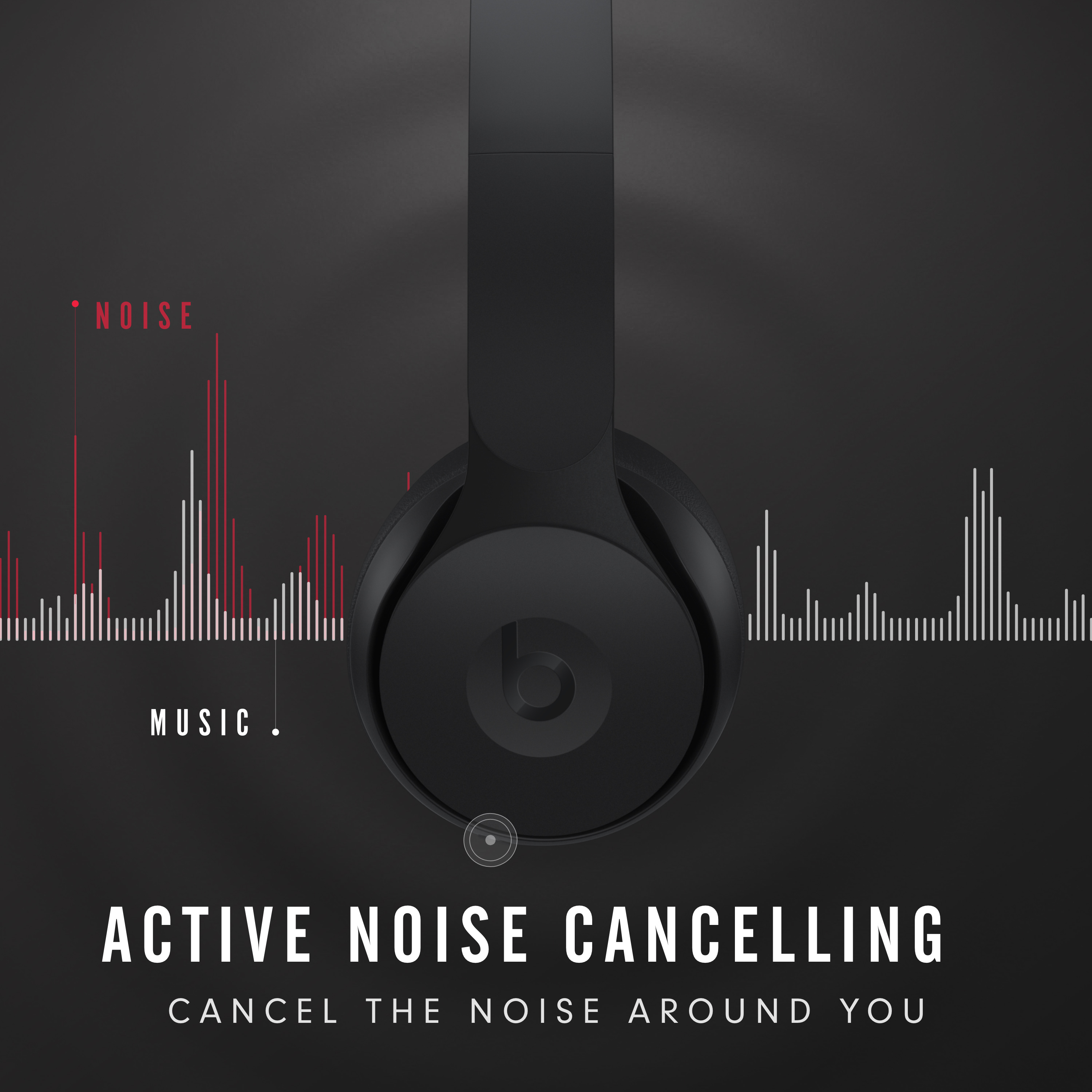 Beats Solo Pro Wireless Noise Cancelling Headphones - Black - image 9 of 14