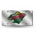 thumbnail image 1 of Minnesota Wild Silver Laser License Plate, 1 of 1