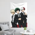 thumbnail image 4 of My Hero Academia Tapestry, Anime Wall Poster Art, Wall Tapestry For Bedroom Living Room Dorm Room, Wall Hanging For Festival Party Events Background Photography Backdrop, 60x40 Inch, 4 of 9