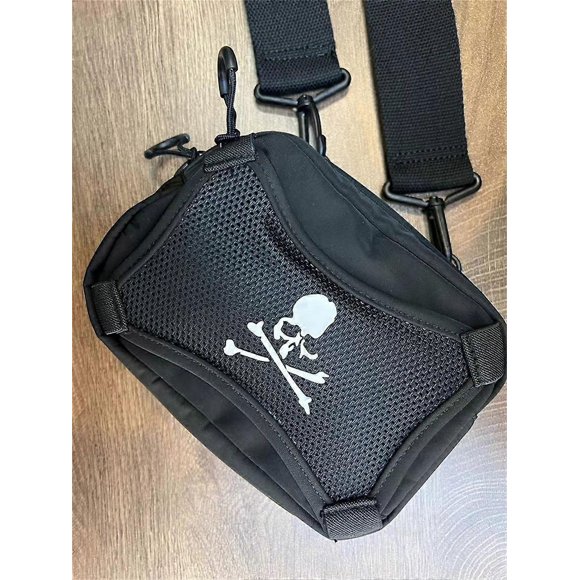 Skull Logo Mastermind World Bag Men Women 1:1 High Quality Patch Mastermind Japan Backpack Zipper External Mesh MMJ Bag