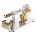 thumbnail image 4 of Motor Stirling de potencia caliente, generador de un solo cilindro para juguete de experimentos científicos, 4 of 14
