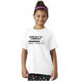 thumbnail image 5 of Funny Sarcastic Comment Loading Joke Crewneck T Shirts Boy Girl Teen Brisco Brands X, 5 of 6
