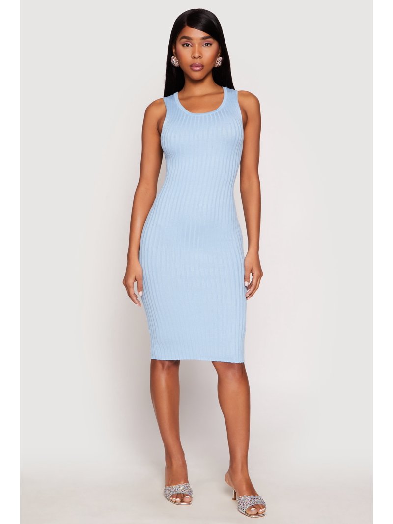 bec and bridge riviera dress blue Omnes Riviera Midi Riviera Rainbow Womens Ribbed Knit Scoop Neck Midi Dress, Women's, Size: Large, Blue BRIDGE strikes a fine Girls Party Dresses Navy Blue Velvet Maxi Buckle:Matte Black Pearl