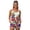 American Flag, variant on Plus Size Tankini Set Tankini Swimsuit for Women 2 Piece Tank Top with Boy Shorts Pockets Modest Sporty Bathing Suit Loose Fit Swimwear, Flag of the Dominican Republic