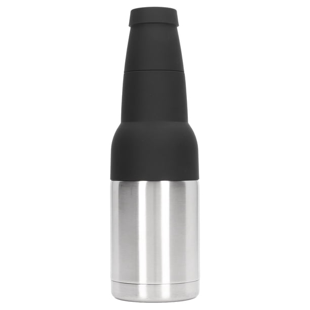 Enfriador De Latas Aislado Enfriador De Botellas De Cerveza Al Vacío De Doble Pared Aislado De Acero Inoxidable 304 De 12 Oz Con Abridor De Botellas Enfriador De Latas Portátil ANGGREK Otros