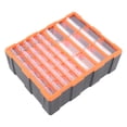 thumbnail image 1 of Wall Mount Parts Organizer Drawers, Transparent Drawer Hardware Storage Organizer Removable Inner Box Divider Pull   for Fishing Gear, 1 of 8