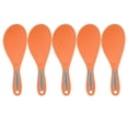 thumbnail image 2 of VBXOAE Set of 5 High Temperature Resistant Non Stick Plastic Rice Spoons with Comfortable Grip,Suit for Rice Cookers and Easy to Clean Kitchen Utensils, 2 of 7