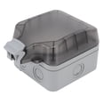 thumbnail image 5 of Tomacorrientes eléctricos de pared, combinación de interruptores IP66, impermeable, para exteriores, Reino Unido, toma de corriente de 3 orificios con cubierta, 250V, 13A, 5 of 5