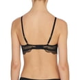 thumbnail image 2 of Natori Women's Double Time Lace Bralette 725280, Black/Dark Grey, L, 2 of 4