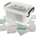 thumbnail image 3 of 100Pcs Envelope Challenge Box 5 Styles Reusable Money Saving Challenge Kit Envelope Challenge Kit Savings Challenges Budget Box for Budgeting Planner Saving Dazzling Colors, 3 of 8