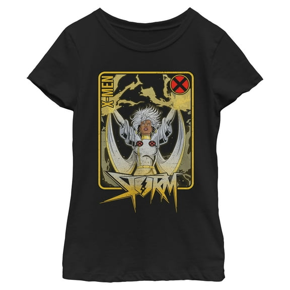 Girls Marvel Storm Pose Frame T Shirt