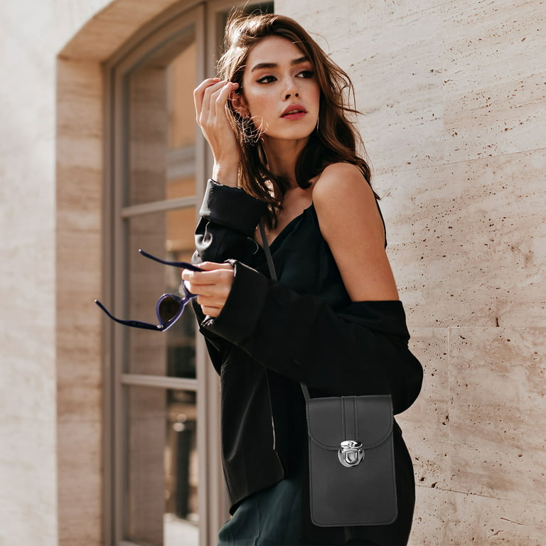 Calvin Klein Phone Cross Body Bag in Black