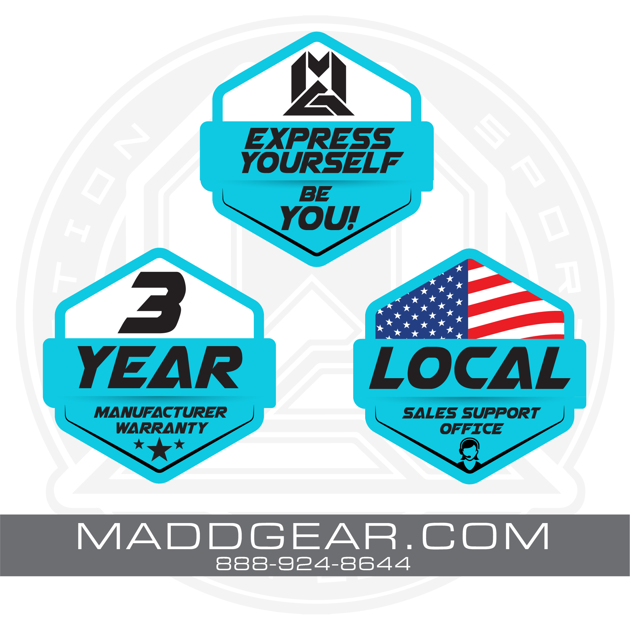 Madd Gear Light-Up Boost Boots - Purple/Teal - image 9 of 14