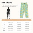 thumbnail image 3 of Sikiie Yellow Lemon Women’s Ultra-Soft Comfy Lounge Pants Sleepwear Comfy Lounge Pants Drawstring Sleep Bottoms with PocketsSmall, 3 of 6