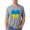 Heather Gray, variant on CafePress - Ukrainian Flag Heart Men's Deluxe T Shirt - Mens Tri-blend T-Shirt