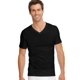 thumbnail image 1 of Camiseta interior Jockey Classic con cuello en V para hombre, color negro, talla S (paquete de 3), 1 of 1