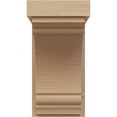 thumbnail image 2 of 6"W x 6"D x 12"H Wide Warren Rough Cedar Woodgrain TimberThane Corbel, Primed Tan, 2 of 6