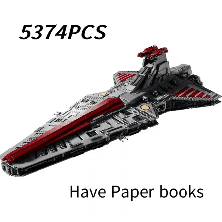Biggest Venator Class Republic Attacks 75367 Cruiser Building Set Blocks Bricks Toys for Adult Boy Christmas GiftsCompatible