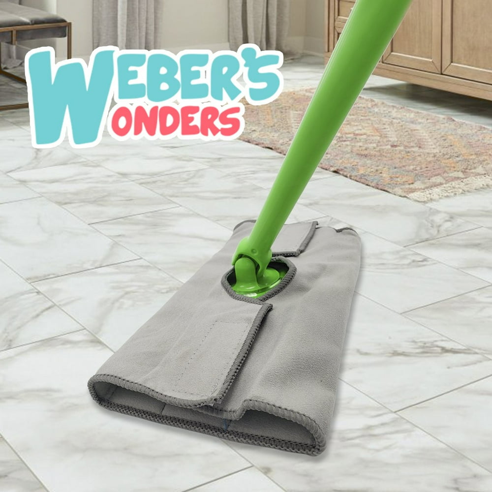 Set of 3 Microfiber Mop Pad Refills Washable Reusable Fit Swiffer