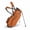 Brown, variant on Aroli Golfish 14Way Full-Length Dividers Golf Stand Bag Waterproof High-Grade Synthetic Leather Golf Bag with Multiple Pockets,Brown/Blue Durable Golf Club Bag for Men & Women