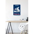 thumbnail image 6 of MLB Chicago White Sox - Retro Logo Wall Poster with Push Pins, 14.725" x 22.375", 6 of 6