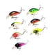 thumbnail image 3 of 7 señuelos de pesca, mini equipo de pesca, juego de crankbaits, cebos artificiales para lucio, bagre, perca, trucha., 3 of 9