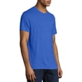 thumbnail image 5 of Hanes Men's and Big Men's Modal Triblend Short Sleeve Tee, Up To Size 3XL, 5 of 6