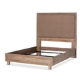 thumbnail image 2 of Michael Amini Hudson Ferry Eastern King Panel Bed - Autumn Brown, 2 of 9