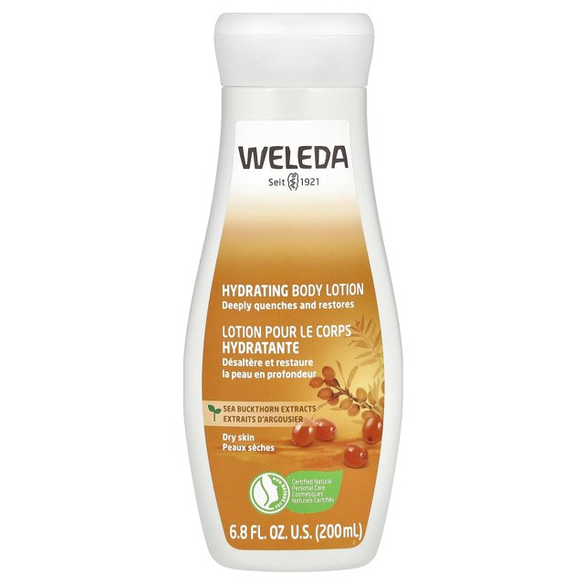 Loción corporal hidratante Weleda para piel sensible 200 ml