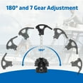 thumbnail image 3 of Trolling Motor Stabilizer Mount Support for Minn kota Terrova/Riptide Terrova/Ulterra/Riptide Ulterra/PowerDrive,Hold Trolling Motor Shaft Securely&Reduces Bounce, 3 of 8