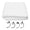 White, variant on NFTIGB Photography Backdrop Curtain Screen High Density Foldable Portrait Background White 39.37x78.74 inches / 1x2m