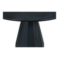 thumbnail image 3 of Moe's Home Collection Templo Round Solid Concrete/Steel Dining Table in Black, 3 of 7