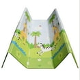 thumbnail image 5 of Fantasy Fields Safari Animal Soft Foam Baby Crawling Mat, Blue/White, 5 of 16