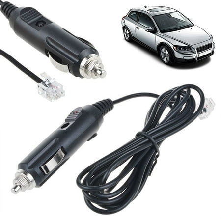 PKPOWER Car Adapter For Valentine One V1 Radar Laser Detector Auto Power Cord DC