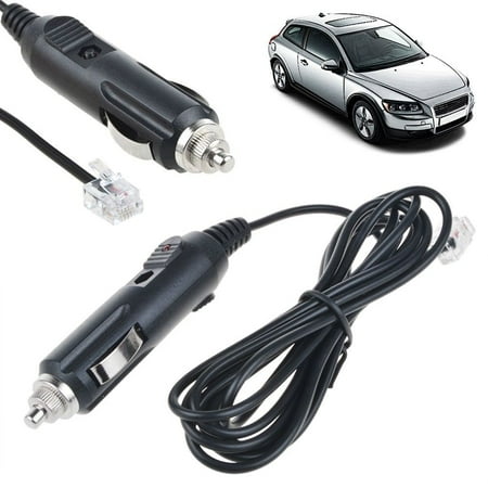 PKPOWER Car Adapter For Valentine One V1 Radar Laser Detector Auto Power Cord DC (Best Price Valentine One Radar Detector)