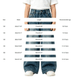 thumbnail image 5 of School Boys Baggy Jeans Fashion Casual Washed Blue Loose Wide Leg Zipper Fly Denim Pants with Pockets Tween Boys Washed Pants, 5 of 9