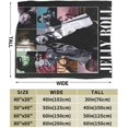 thumbnail image 4 of Jellys Music Rolls Blanket Flannel Fleece Blanket Ultra Soft Lightweight Throw Blanket for Bed Couch Living Room 50"x40", 4 of 6