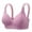#0064-Purple, variant on Ailaofu Womens Wireless Bras Comfortable No Underwire Bralettes Full Coverage Everyday Bras