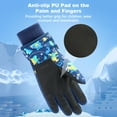 thumbnail image 2 of Guantes de esquí para niños Guantes de invierno impermeables Guantes de nieve Cálido Cómodo, 2 of 8