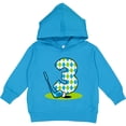thumbnail image 2 of Inktastic Argyle Golf 3rd Birthday Toddler Hoodie, 2 of 4